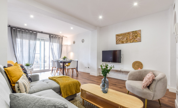 apartment from day apartment for rent for companies in Madrid Retiro